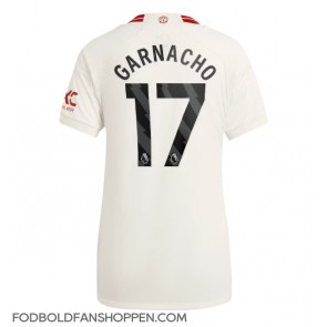 Manchester United Alejandro Garnacho #17 Tredjetrøje Dame 2023-24 Kortærmet